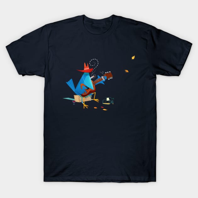 BlueBird T-Shirt by sonofeastwood